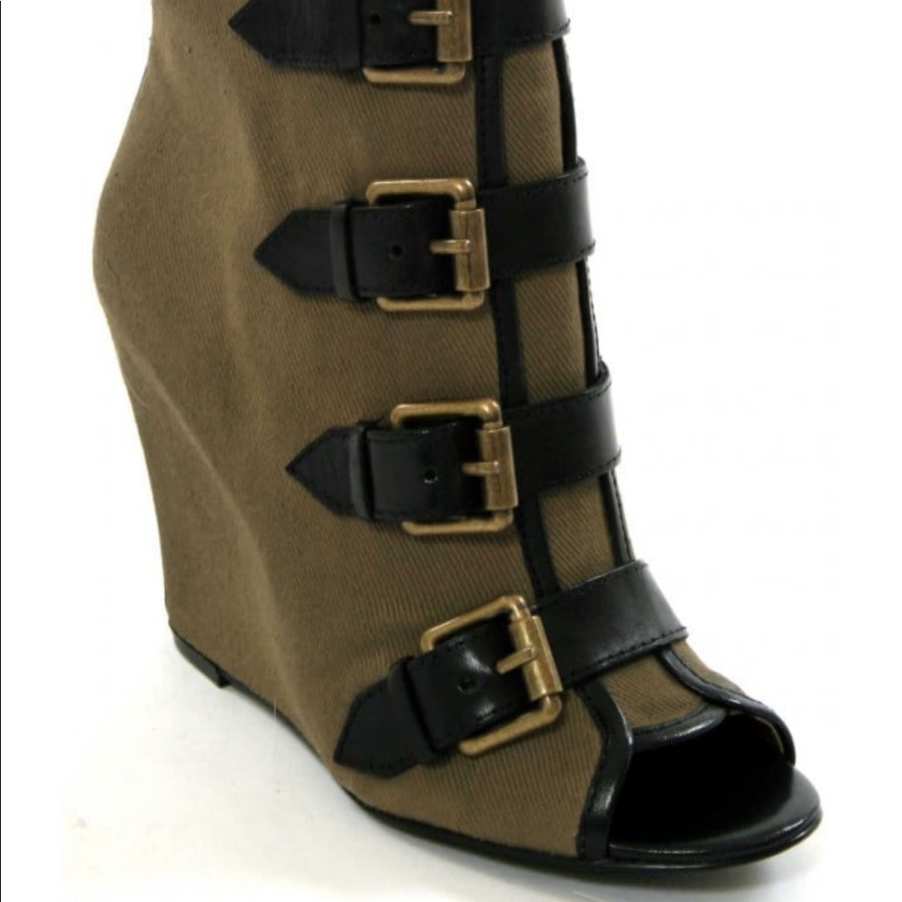 Healed military boots by ASH good condition, hardly worn